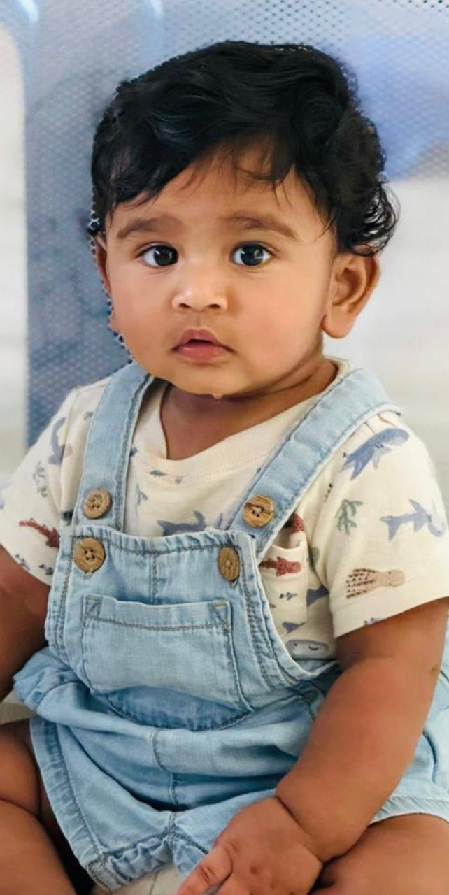 Krish smiling